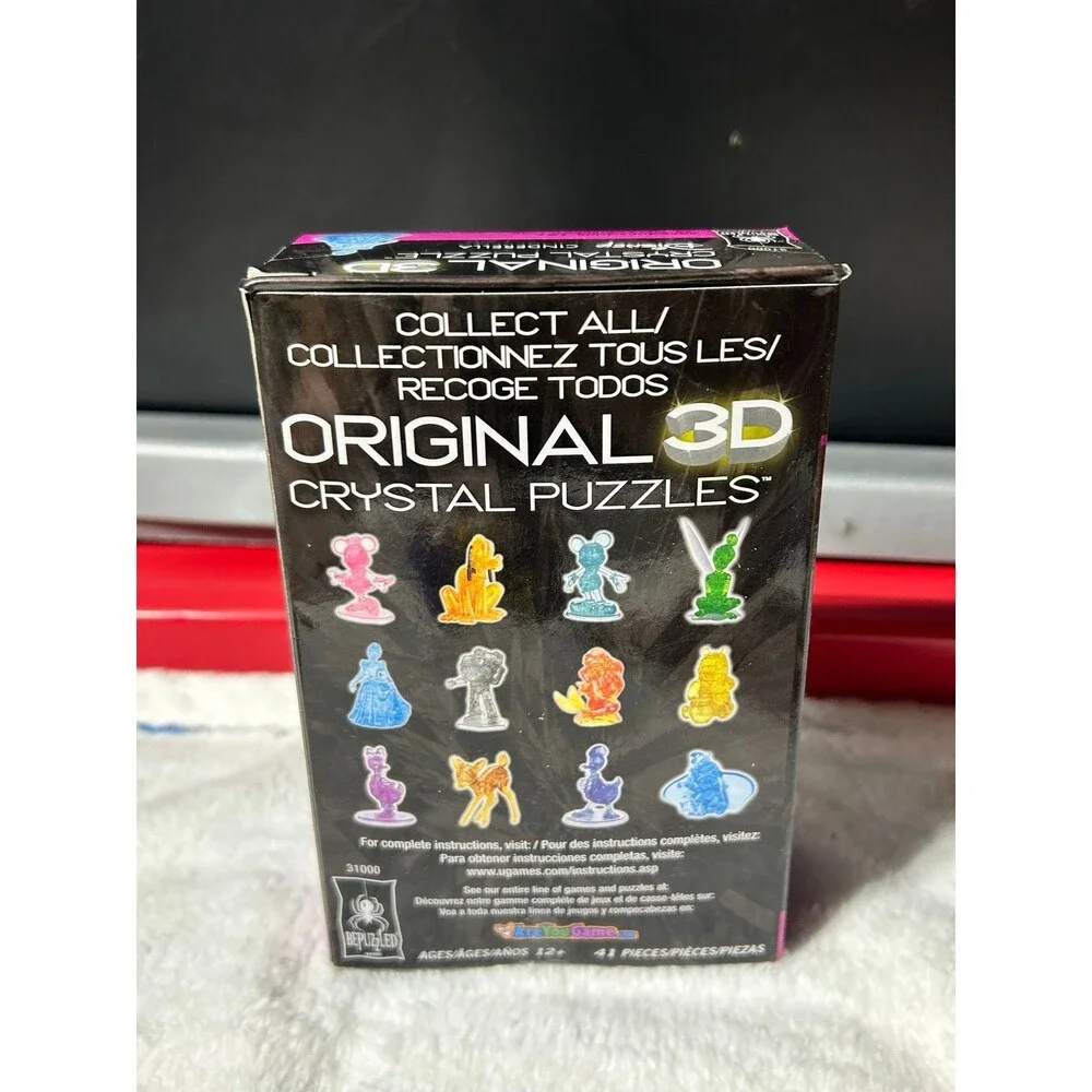 Disney Cinderella Original 3D Crystal Puzzle